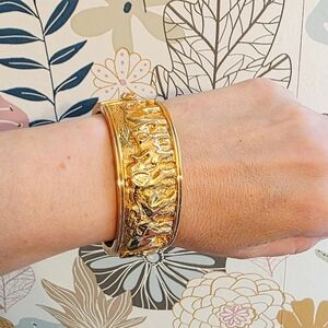 Vintage Gold Elephant Women's Bracelet By Butler